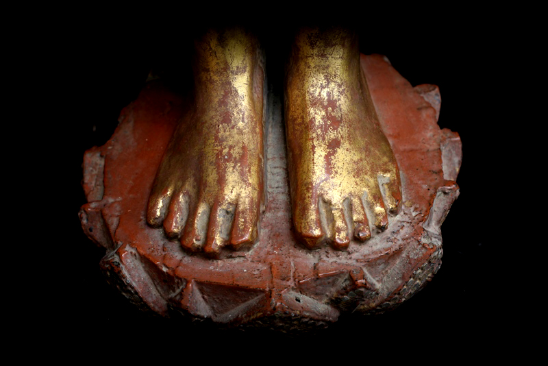 Extremely Rare Eary 19C Mandalay Burmese Buddha #A025